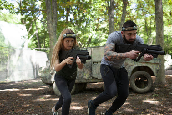 Atvērtā lāzertaga spēle - biļete pieaugušajiem (2h)